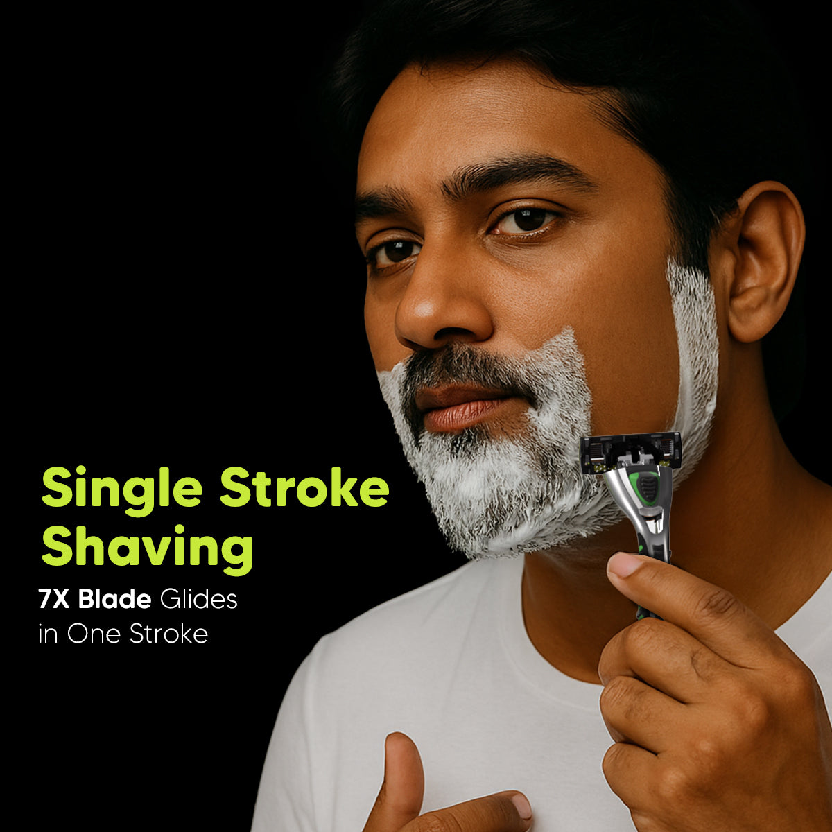 Pro 7 Razor Set – World’s First 7-Blade Razor For Men