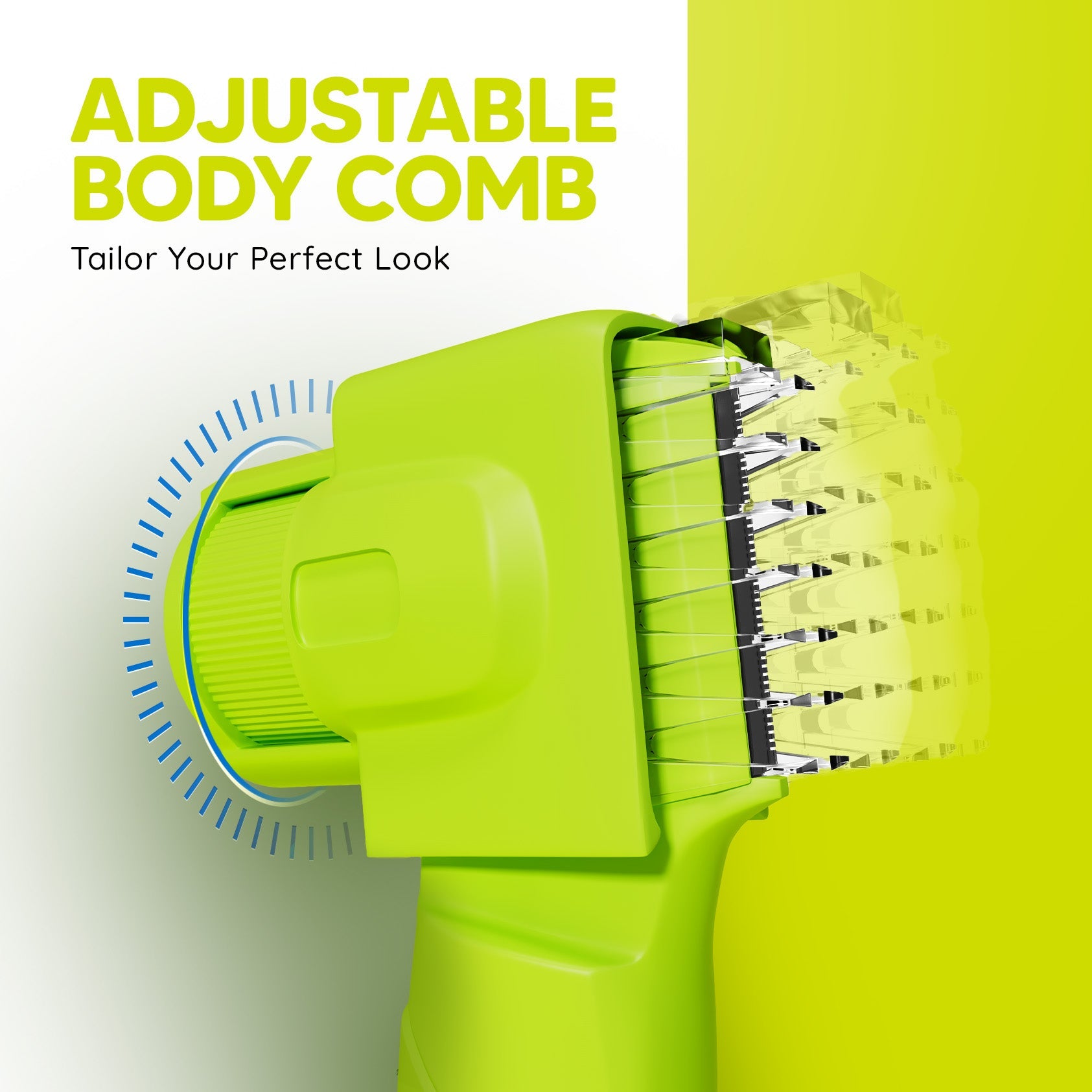 Balls Trimmer & Body Groomer with Vertical Head | For Perfect Body Grooming(11-in-Box Kit)