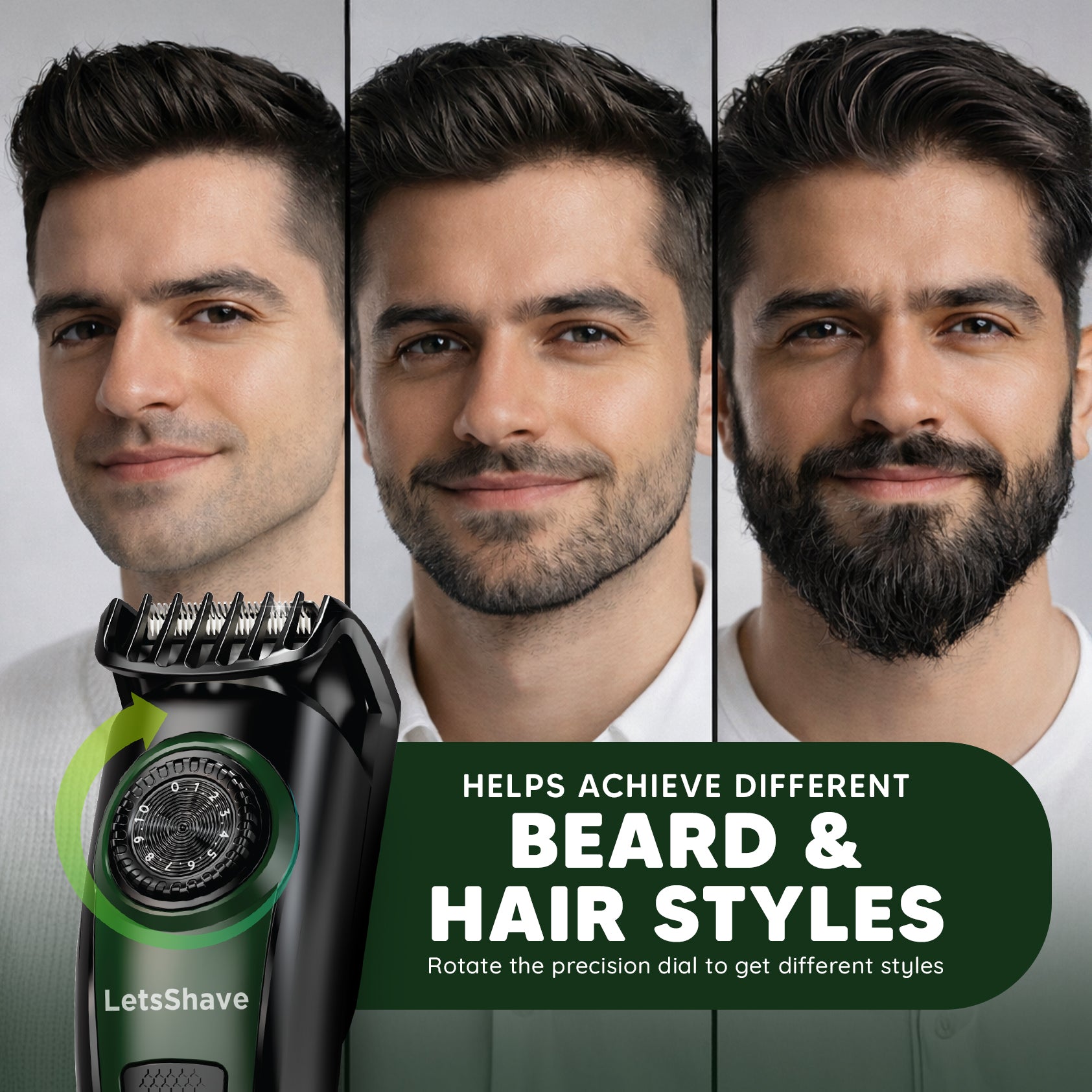 Beard, Body & Head Trimmer for Men | One Trimmer Total Control