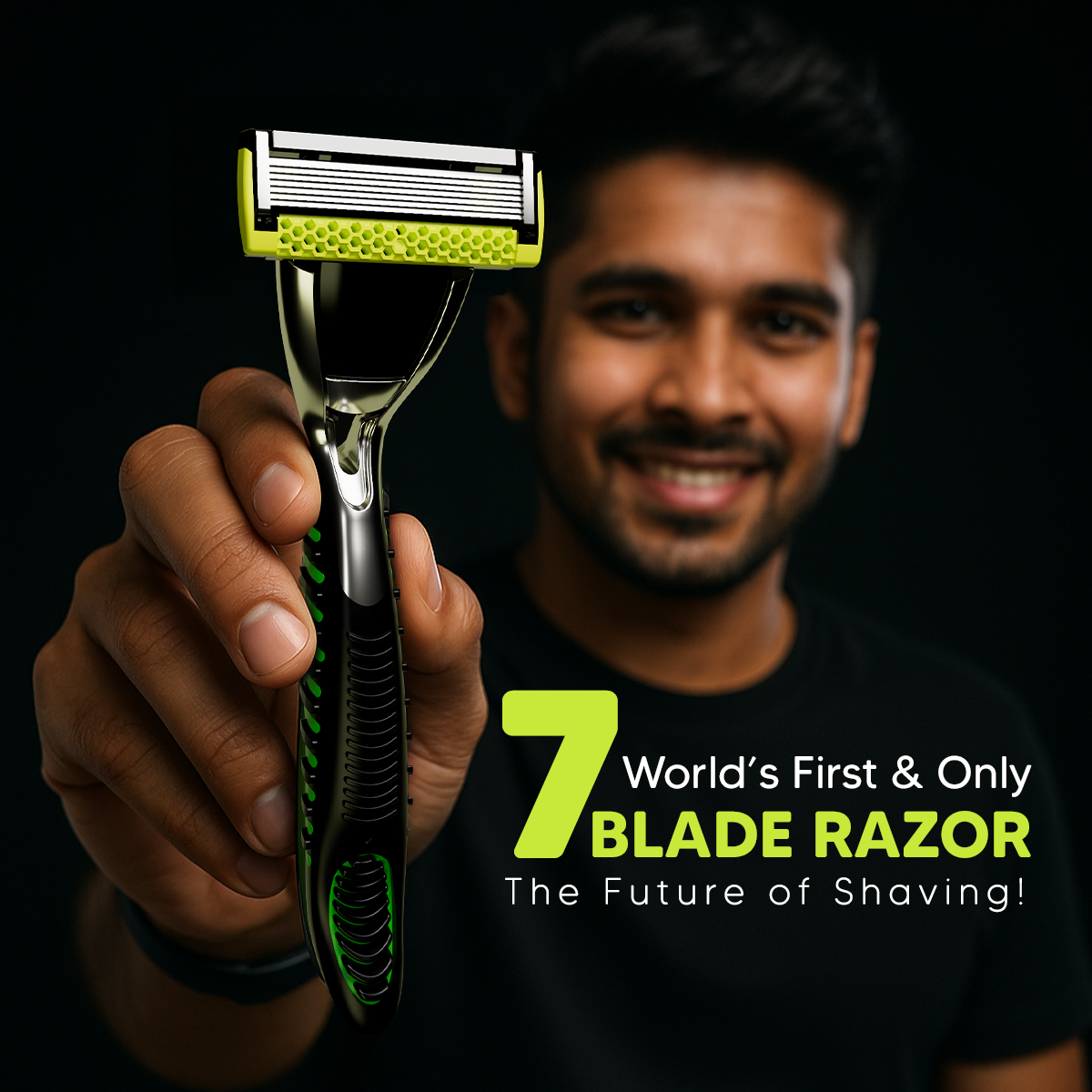 Pro 7 Max | World's First & Only 7 - Blade Razor Technology | Pack Of 8