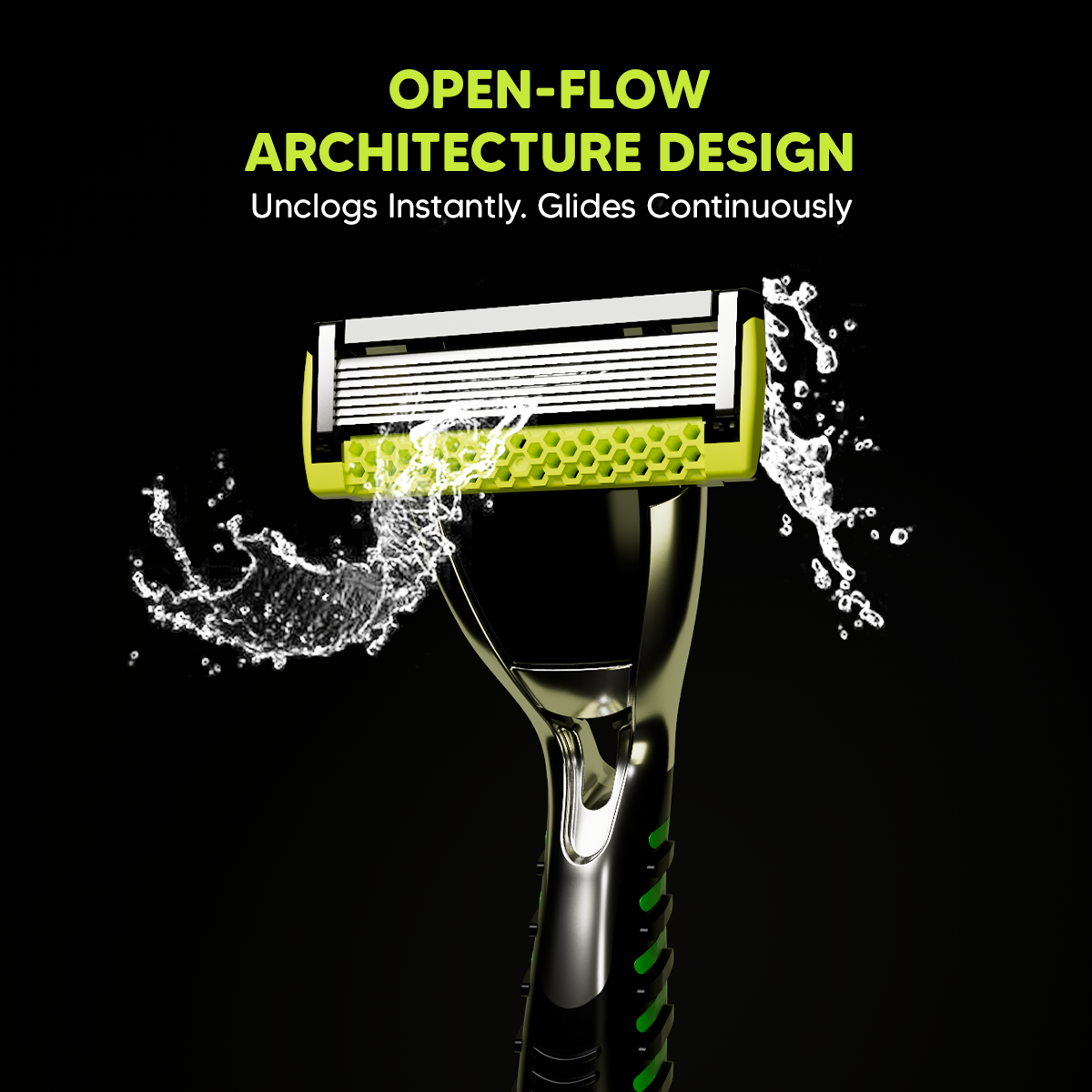 Pro 7 Max | World's First & Only 7 - Blade Razor Technology | Pack Of 8