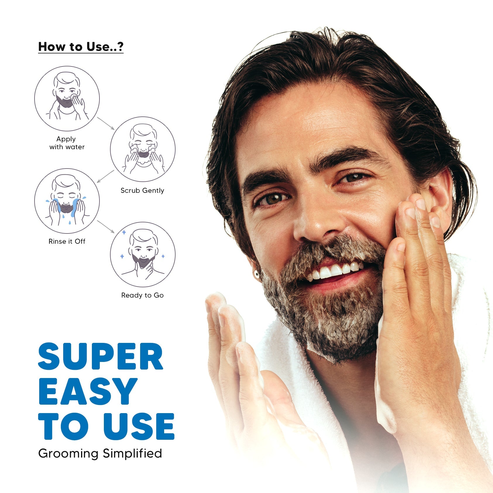 Head, Face & Body Groomer Combo | All-in-One Trimmer With Free Travel Pouch