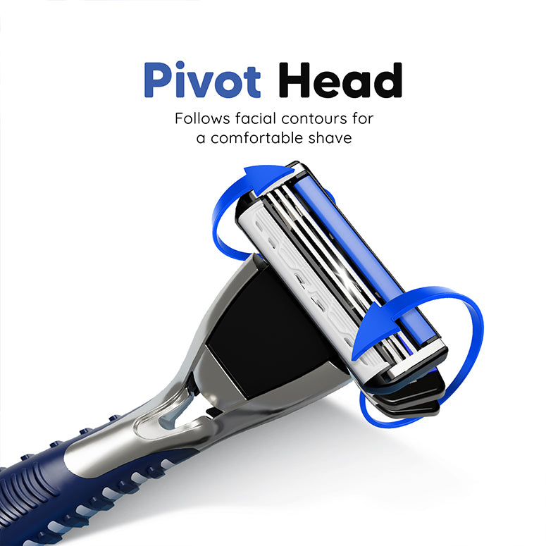 Website Exclusive 6-months Of Shaving Kit | With World's First & Only 7-Blades Technology
