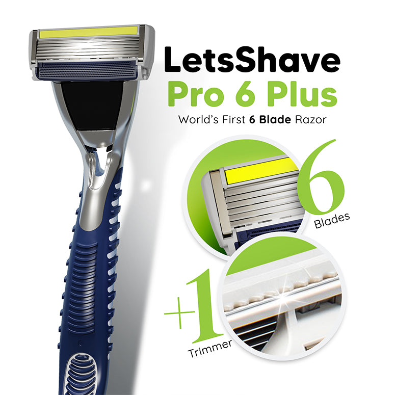 Website Exclusive 6-months Of Shaving Kit | With World's First & Only 7-Blades Technology