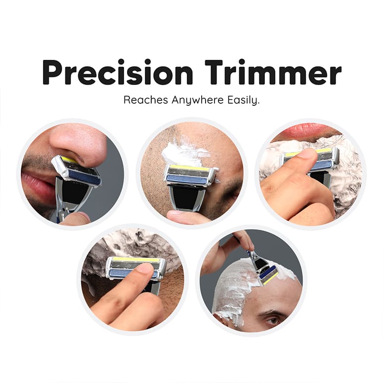 1-Year Shaving Kit | World’s 1st 6-Blade Complete Shaving Kit for Men