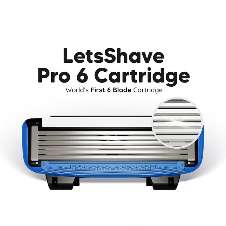 1-Year Shaving Kit | World’s 1st 6-Blade Complete Shaving Kit for Men